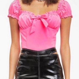 I.AM.GIA Pink Naomi Top Size Small
